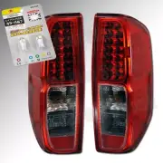 FOR NISSAN FRONTIER OE FACTORY LOOK LED TAIL LIGHTS + WHITE LICENSE PLATE BULBS (for: Nissan)