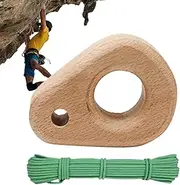 Rock Climbing Fingerboard | High Strength Wooden Rock Climbing Equipment,Portable Workout Equipment for Hand Finger Strength Training