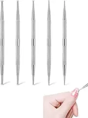 5PCS Dotting Pen Tool Nail Art Tools 2 Way Dotting Pen Tool Nail Nail Art Tip Dot Paint Manicure kit Nail Art Tools Dotting Tools Dotting Tools for Nail Art