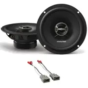2007-2016 Acura MDX Factory Speaker Replacement Kit Alpine