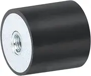 uxcell 20 x 20mm M5 Thread Female Rubber Mounts, Vibration Isolators, Replaces Anti Vibration Pads Flat Silent Block Base Block
