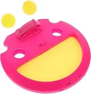JOINPAYA 1 Set Family Sticky Ball Elastic Paddle Toss and Catch Game for Outdoor Fun Activities Develops Coordination Skills and Encourages Parent Interaction