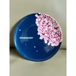 星巴克-櫻花系列餐盤(藍）