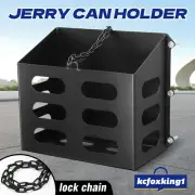 Jerry Can Holder Bracket Camper Caravan Trailer Fuel Jug Container Holder Rack