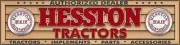 HESSTON TRACTOR FARM EQUIPMENT DEALER LETTER SIGN REMAKE BANNER ART 24" x 96"