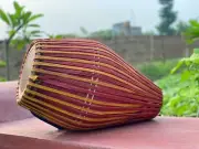 Srikhol Pro Mridangam Clay body Musical instrument for kirtan, studio recording