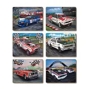 Country Kitchen Classic Bathurst Cinnamon Cork Back Placemats Set 6
