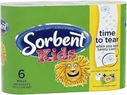 Sorbent Kid's Toilet Paper (Pack of 6)
