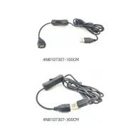 USB2.0 Extender Cable Cord Data Line with On Off Switches for Card Reader Udisk