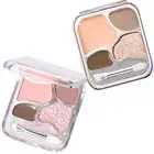 Eye Shadow Quad Plate Pearlescent Matte Facelift And Highlight