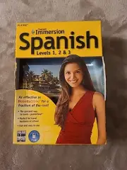 Instant Immersion Spanish Language Learning Program PC Mac Complete Item CD-ROM