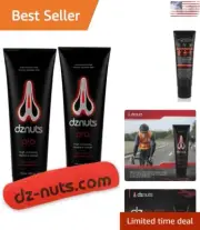Premium Pro Chamois Cream - Anti-Chafing, Friction Barrier - 2 Pack 4 Fl Each