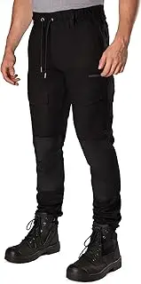 [Bad Workwear] Saviour™ Cuffed Elastic Waist Work Pants for Men - Lightweight Pants with Elastic Waist and Cuffed Ankles