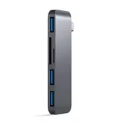 Satechi USB-C 3-in-1 Combo Hub - Space Grey - ST-TCUHM