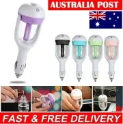 Mini Car Air Purifier USB Aromatherapy Aroma Oil Humidifier Mist Fresh Diffuser