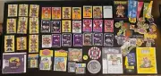 GEEPEEKAY LOT OF ASSORTED PROMO, STICKERS, PINS, GEEP CARDS, COASTERS, KEYCHAIN