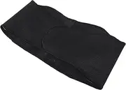 Waist Support Belt Lumbar Brace for Low Back Lumbar Traction Device Workout Waist Trainer for Women Back Brace for Lower Back Women Waist Trimmer Braces Color Polyester Black