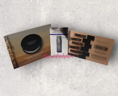 Makeup lot 3 Samples BareMinerals, Lancome & Anastasia NEW