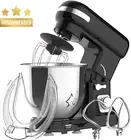 1400W 6.5L Stand Mixer Black Electric Kitchen Machine 6-Speed with Dough Hook
