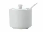 Maxwell & Williams White Basics Straight Sugar With Spoon Gift Boxed