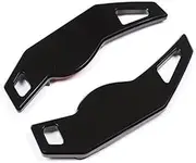 Car Steering Wheel Shift Paddles for L&and R&Over Shift Paddles Evoque Discovery 4 Range Rover Jaguar Xexfl Xj F-Pace Shift Paddles Car Interior Modification HTEOPOEKFR(Black)