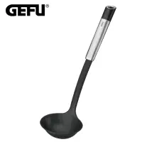 在飛比找momo購物網優惠-【GEFU】德國品牌耐熱尼龍橢圓湯勺