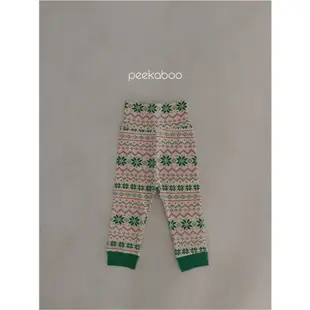 peekaboo 聖誕厚棉寶寶套裝 ｜嬰兒套裝 寶寶包屁衣 寶寶衣服 嬰兒衣服 小孩衣服 兒童睡衣 韓國童裝