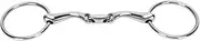 All Purpose Ring Snaffle Bit,Premium O Circle Horse Bits - Flexible and Polished Stainless Steel Mouth Bit for Optimal Horse Control and Comfort Ideal for Racing and Training
