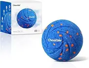 Cheerble New Wicked Ball AIR - Smart Interactive Dog Ball Toy with Auto-Bounce & Rotating for S, M & L Dogs - Chew-Proof E-TPU, IPX7 Waterproof, USB-C Rechargeable, Dog Toys for Boredom Relief (Blue)