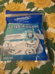 1 Pack-Oral-B Glide Bacteria Guard Floss Picks,Mint Flavored,75 Floss Picks