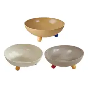 Fruit Bowl Round Stylish Fruit Holder for Table Centerpiece Kitchen Entryway