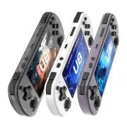 U8 64GB 3000+ Games 4.0-inch IPS Screen Handheld Gaming Console Open Source Linux System Quad-core Dual 3D Joystick 3500
