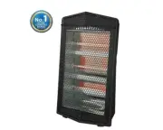 Midea 1500W Quartz Electric Space Heater, MSH20Q3ABBV, Black,New -HOT DEAL- SALE
