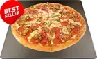 Premium Pizza Steel for Oven Heavy-Duty Fast-Heating Stone Crispy Crust 15"x14"
