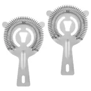Cocktail Strainer Bar Tools - 2PCS Bar Strainer with High Density Spring, Sta...
