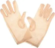 [WATIIFUFU] Lightweight Breathable Mesh Gloves Short Lace Mittens Fashion Gloves for Women Driving Use