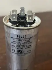 FirstChoice 30/5 MFD Dual Run Capacitor 440 VAC Round