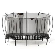 VULY Thunder 2 Jumbo 18ft Springless Trampoline with Enclosure - Round Kids Trampolines