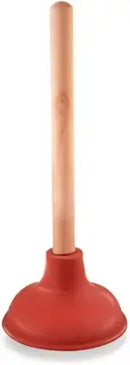 SU3222 Sink Plunger - Heavy Duty Rubber Plunger for Bathroom - Small Plunger