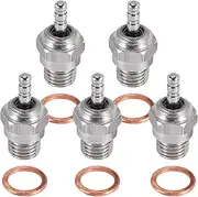 YALIYA 5Pcs N3 Glow Plug Nitro Truck Hot Spark Apex Engine Parts Accessories Replacement OS RC Model Car 70117