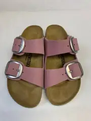 Birkenstock New w/ Box Arizona Big Buckle Orchid Nubuck Leather Reg Select Size