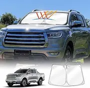 X-CAR WindScreen Sun Shade for GWM Cannon-X/L 2021-2025 Car Windshield Visor Foldable Accessories