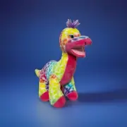 Build a Bear Rainbow Dinosaur Apatosaurus 16" Wild About Spots Plush BAB