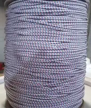 # 4 1/8" x 1000' Red White & Blue Shock Cord