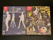 Persona 3 Portable 4 Golden Grimoire Edition Lot LRG Nintendo Switch BNIB Sealed