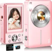 Digital Camera HD 1080P Kids Camera 44MP Point and Shoot Digital Cameras