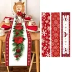 Christmas Table Runner Dining Table Flag Cloth Cover Xmas Home/Party Decoration
