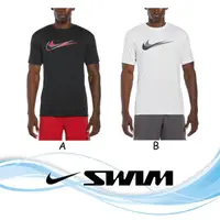 在飛比找momo購物網優惠-【NIKE 耐吉】SWIM 成人男性短袖防曬衣 共四款(男防