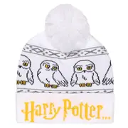 Hat By Harry Potter Hedwig Snow Beanie White