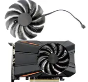 Cooling Fan For Gigabyte Geforce GTX 1050Ti RX550 T129215SU PLD09210S12HH 88MM